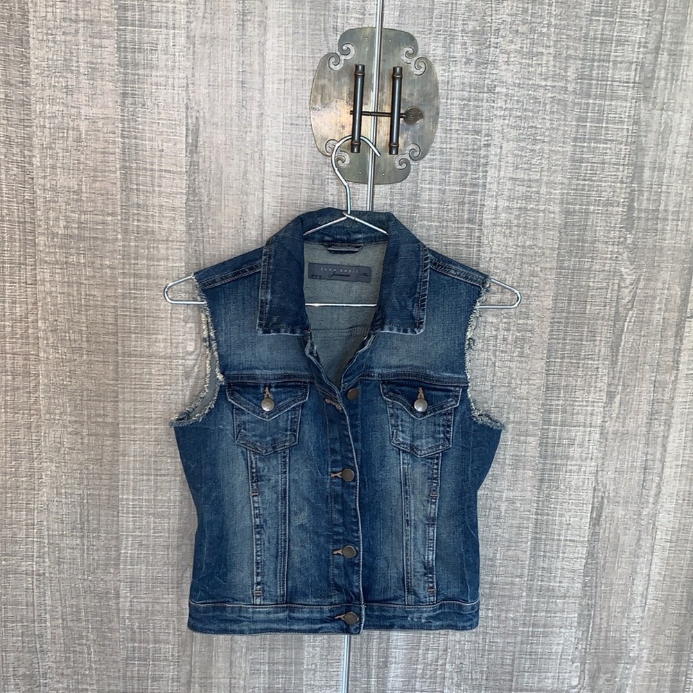 Zara Vintage Denim Vest